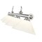Z-Lite Cordon 4 Light Billiard, Brushed Nickel & White 2306-4BN-PWH - alternate 8